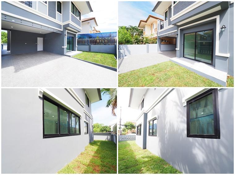 Clerance Sale บ้านแฝด 2 ชั้น ม.เติมรัก 3 ขนาด 44.2 ตร.ว. 3นอน 2น้ำ บ้านหลังใหญ่ สวยมาก พื้นที่ใช้สอยกว้าง อยู่บนถนนเมน ต้นโครงการ ตกแต่งใหม่ 3