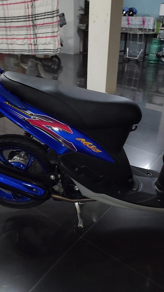 Yamaha mio 115 สีน้ำเงิน ปี 2004