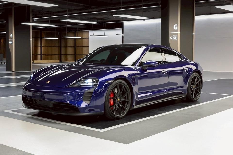 รหัสรถ MMA53 Porsche Taycan GTS ปี 2022 แท้! ไมล์น้อยที่สุด