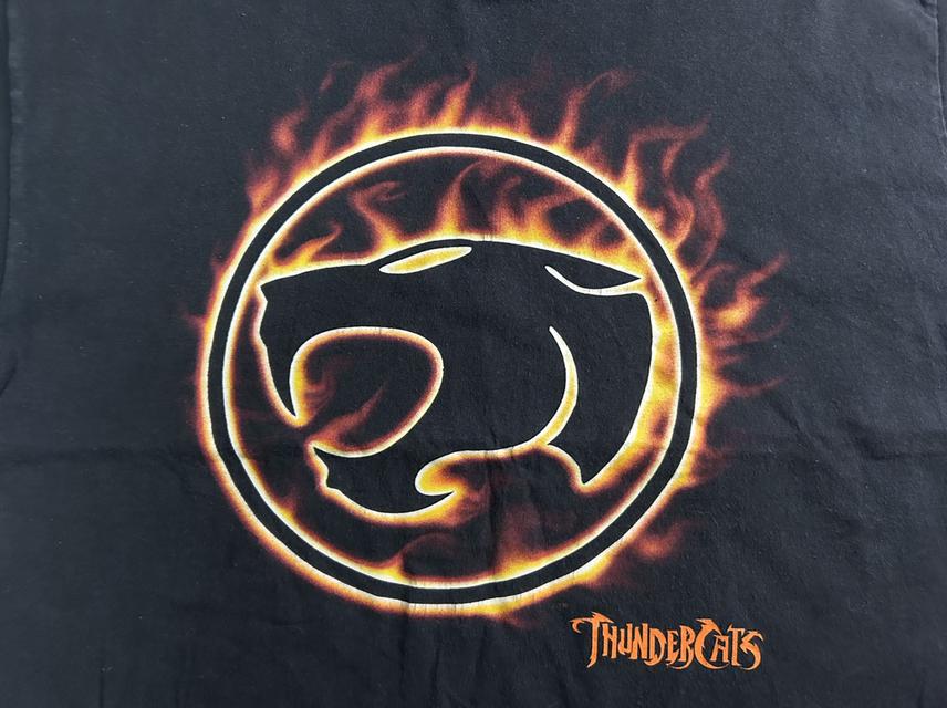 🐅[Vtg. Cartoon] เสื้อ ThunderCats - Flame Logo (สภาพเซอร์) รูปที่ 3