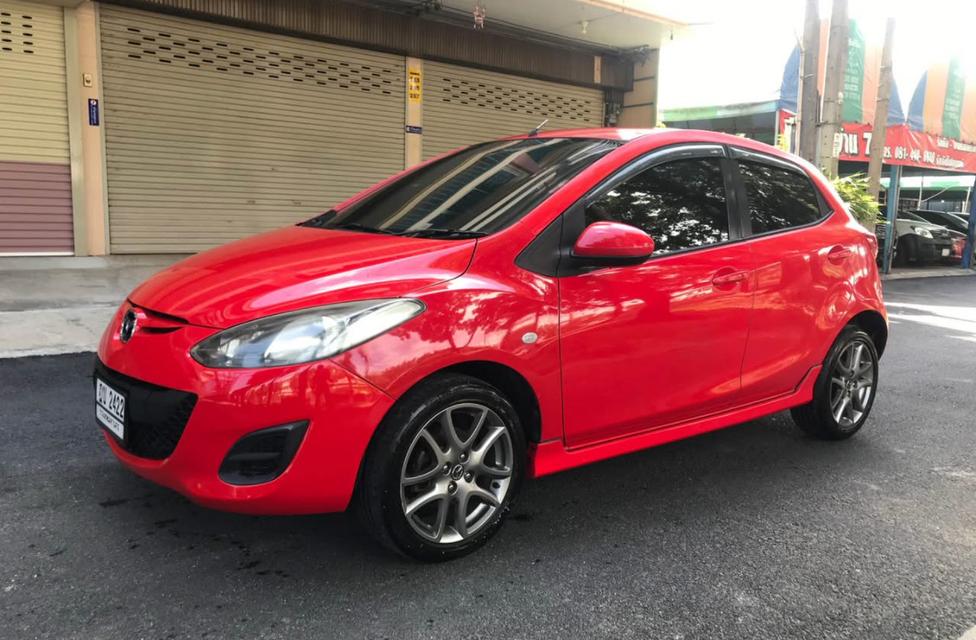 Mazda 2 1.5 Groove Sport ปี 2010 สีแดง