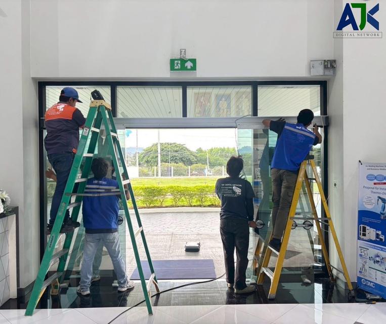 ประตูมอเตอร์ระยอง 082-7057938 ประตูรีโมทระยอง ประตูเลื่อนออโต้ ระยอง ปลวกแดง 7