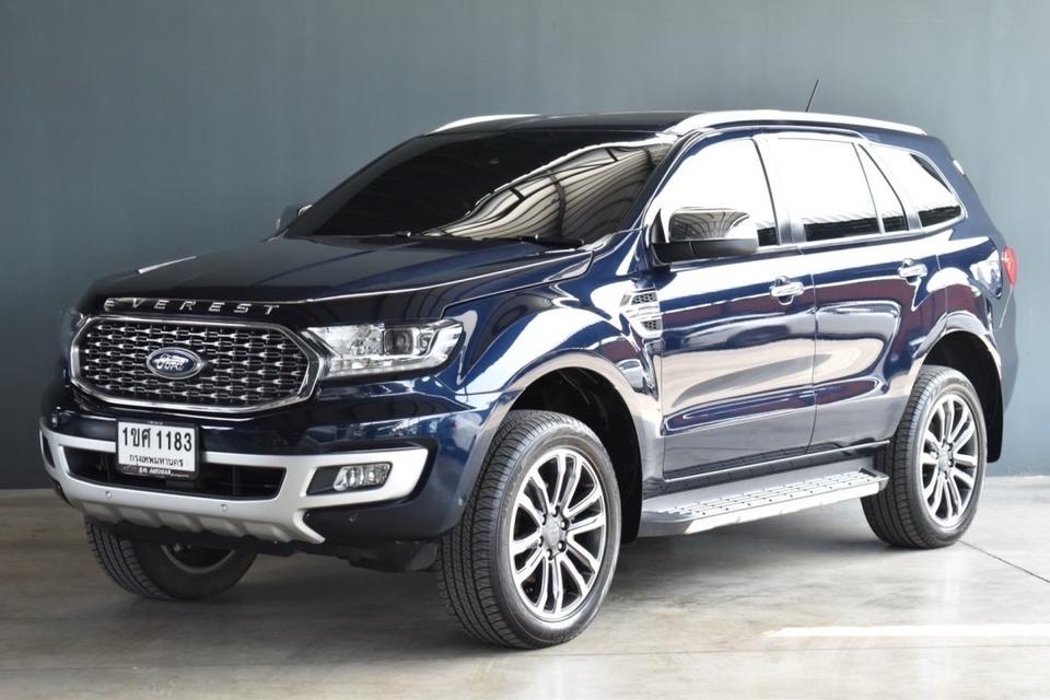 รหัสรถ BM1183 FORD EVEREST 2.0 Bi-turbo 4WD Titanium Plus ปี 2021 