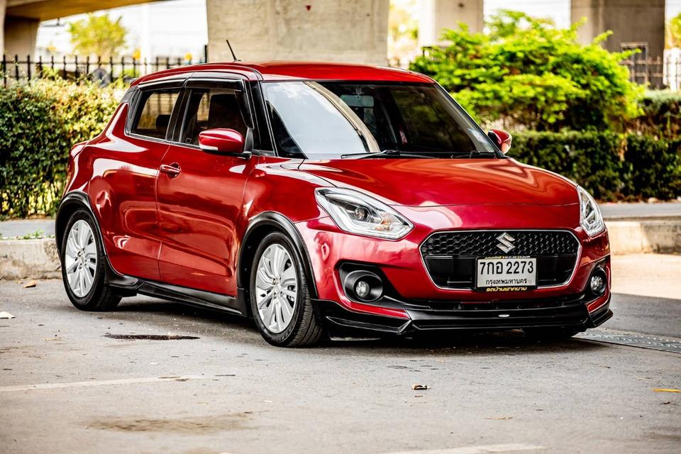 #SUZUKI #SWIFT 1.2 GLX Navi ปี 2018 ปุ่มสตาร์ ท๊อปสุด สีแดง 3