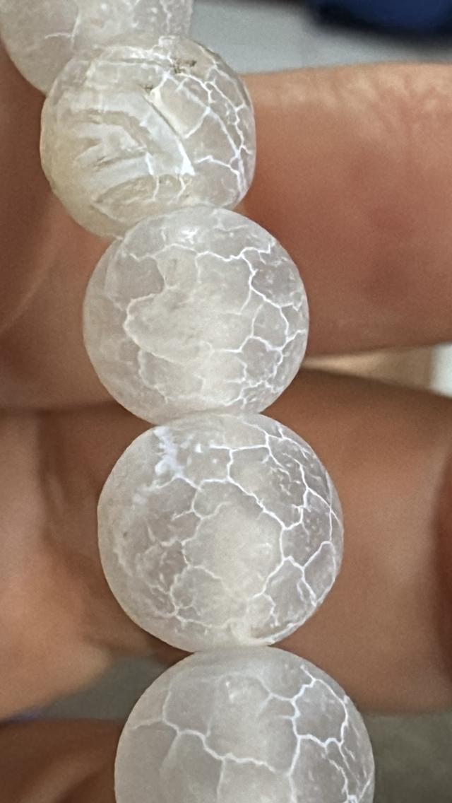 สร้อยคอหยกขาว ลายเกล็ดมังกร งานฝีมือสไตล์วินเทจ รูปย่อยที่ 2