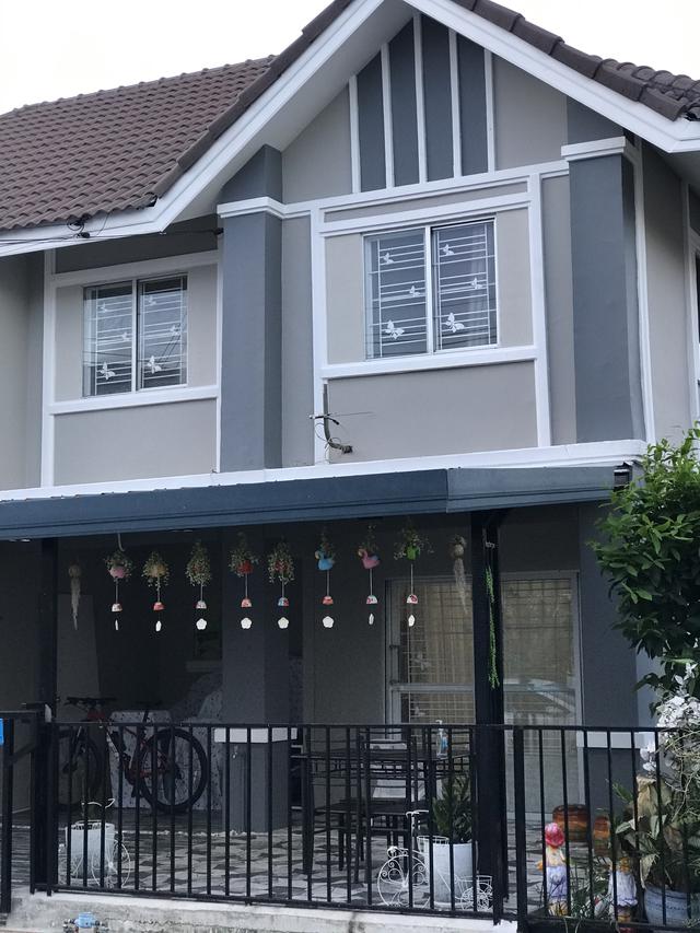 บ้านแฝด หมู่บ้านพฤกษา 28 ติดนิคมบางปู