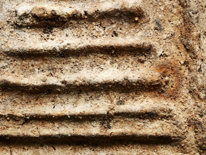 พระสมเด็จบางขุนพรหม กรุใหม่ พิมพ์เส้นด้ายใหญ่ เก่า คราบกรุ เดิมๆ 9