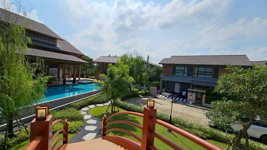 ทำเลหนึ่งเดียวในโครงการ!  บ้านเดี่ยว อณาสิริ รังสิต หลังริมติดสระว่ายน้ำ  4 นอน 4 น้ำ แต่งครบ พร้อมอยู่ ทำเลทองนี้หาไม่ได้อีกแล้ว 5