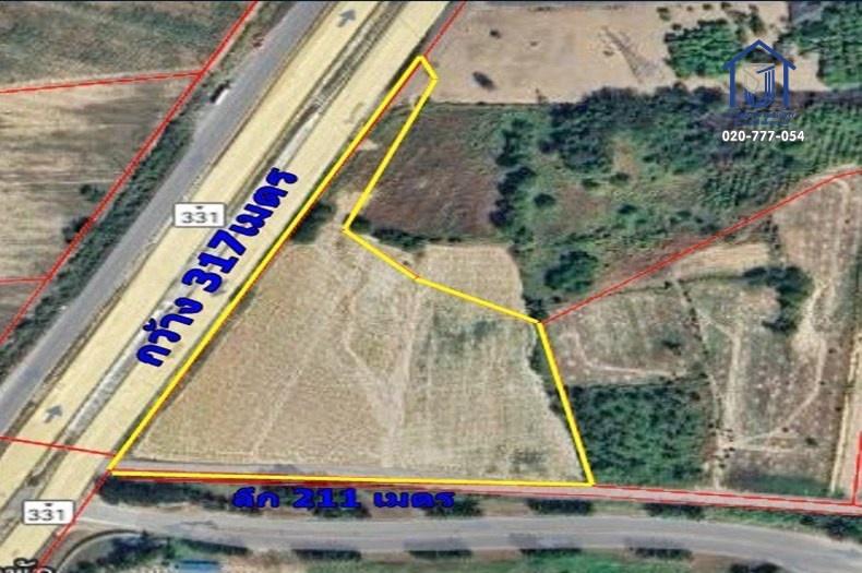 ขายและให้เช่าที่ดินถมแล้ว 20 ไร่ แปลงใหญ่ ถนน331 ติดสนามกอล์ฟ พัทยาคันทรีคลับ บางละมุง ชลบุรี 1