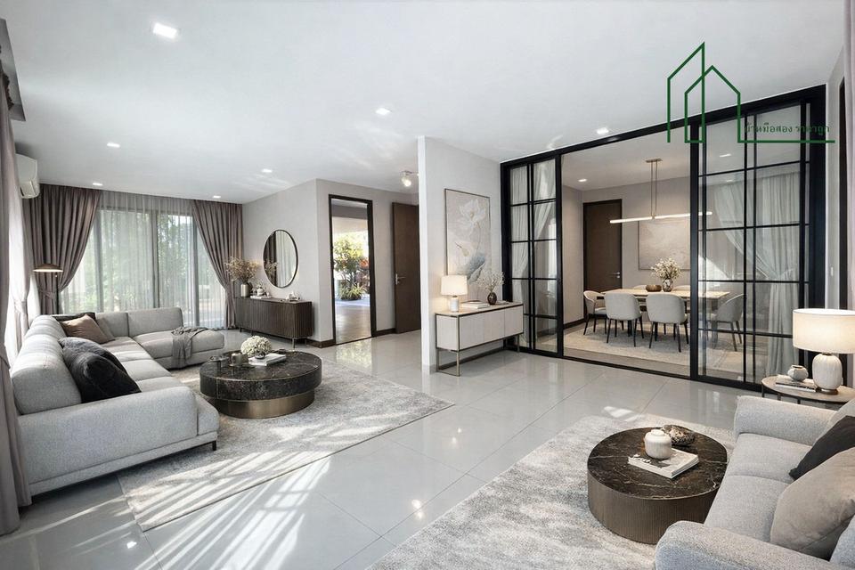 บ้านเดี่ยว หมู่บ้านสัมมากร รังสิต คลอง 7 3