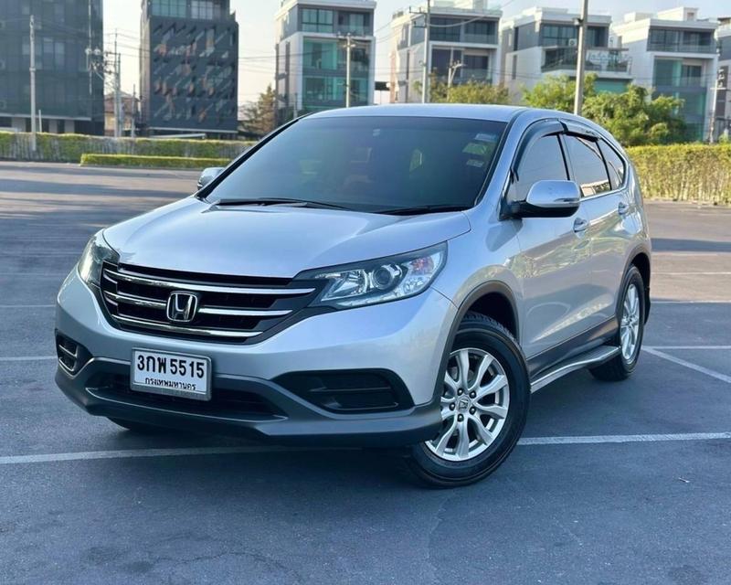 รหัส QT5515 Honda CR-V Gen4 2.0S เกียร์ Auto ขับ2 สีเทา ปี2014 จด2014