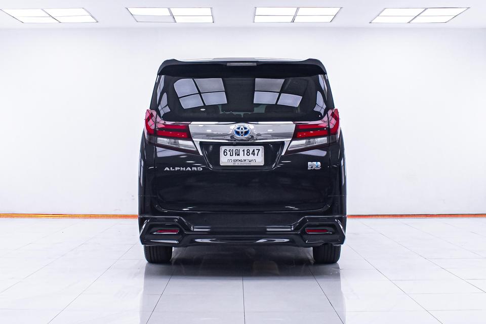 TOYOTA ALPHARD 2.5 HYBRID ปี2015 สีดำ รูปที่ 5
