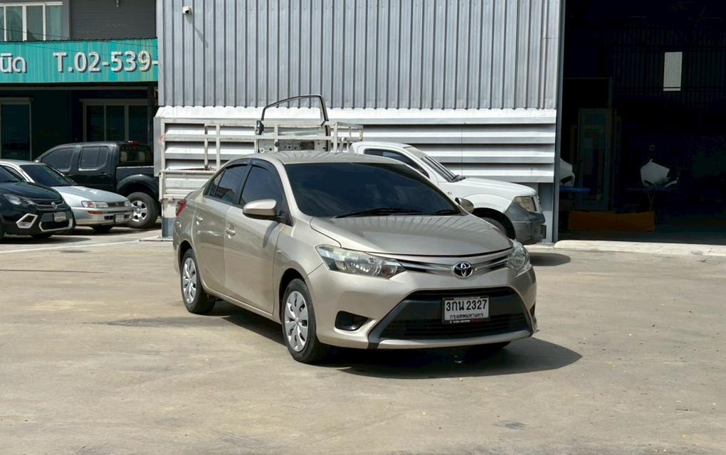 ขายรถ Toyota Vios 1.5J ปี 2014 สีน้ำตาล เกียร์ออโต้