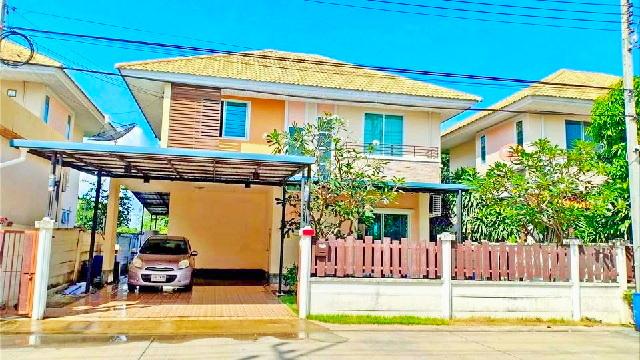 บ้านเกาะ วัดป่ามหาไชย 540ม. จัดเต็มเฟอร์ 3-4นอน 100ไร่คาเฟ่ 1.5กม. ให้เช่าบ้านเดี่ยวหรู 2ชั้น 62ตร.วา. 242ตร.ม. 3น้ำ นิค 1