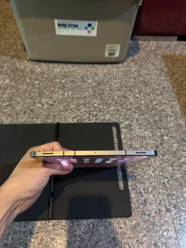 ขายๆๆๆถูกSamsungTabS8สีGray128กิ๊กสูนTrueสภาพสวยการใช้งานดีเยี่ยมทุกๆฟังชั่นเครื่องรีสโตได้ตลอดไม่มีติดแอคเค้าใดๆคับ ( จอขาวจั๊วไม่มีจุดไม่มีเส้นหายาก รูปที่ 3