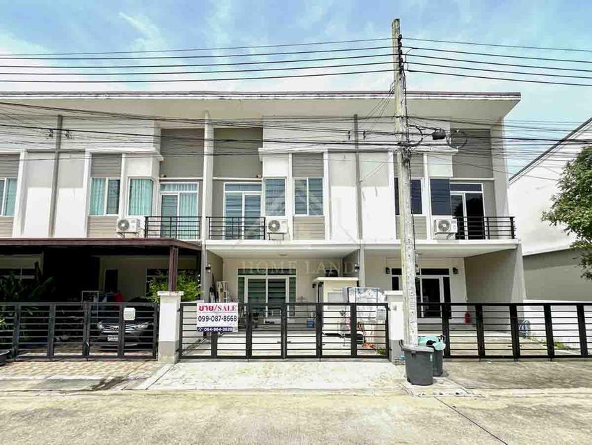 ทาวน์โฮม 2 ชั้น หมู่บ้าน คาซ่า ซิตี้ ราชพฤกษ์ - พระราม 5 (ถนนเมน หน้าสวน) 1