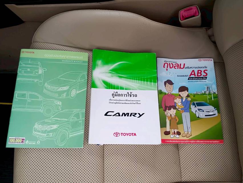 Toyota #Camry 2.0G D4S 2016 MNC เครื่อง D4S เกียร์ ออโต้ มือเดียวป้ายแดง เข้าศูนย์ทุกระยะ สีน้ำตาลรถจริงสวยกว่าในรูป✌(ไมล์166,432โล) 💸เสนอราคาเพีย รูปที่ 20