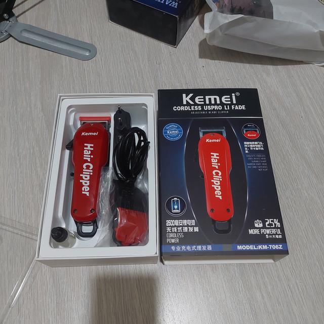 ปัตตาเลี่ยน kemei สีแดง(ลับคมแล้ว)