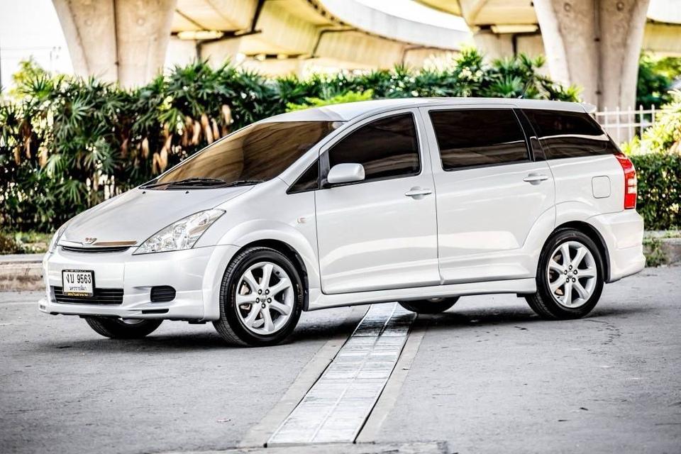 Toyota Wish 2.0S ปี 2004 สีบรอนซ์เงิน มือเดียวป้ายแดง 8