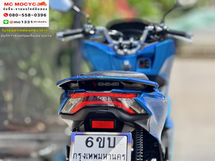 Pcx 160i 2023 สีฟ้า วิ่ง9000โล รถบ้านแท้ไม่ใช่รถประมูล กุญแจบุคเซอวิสครบ  No1026   16
