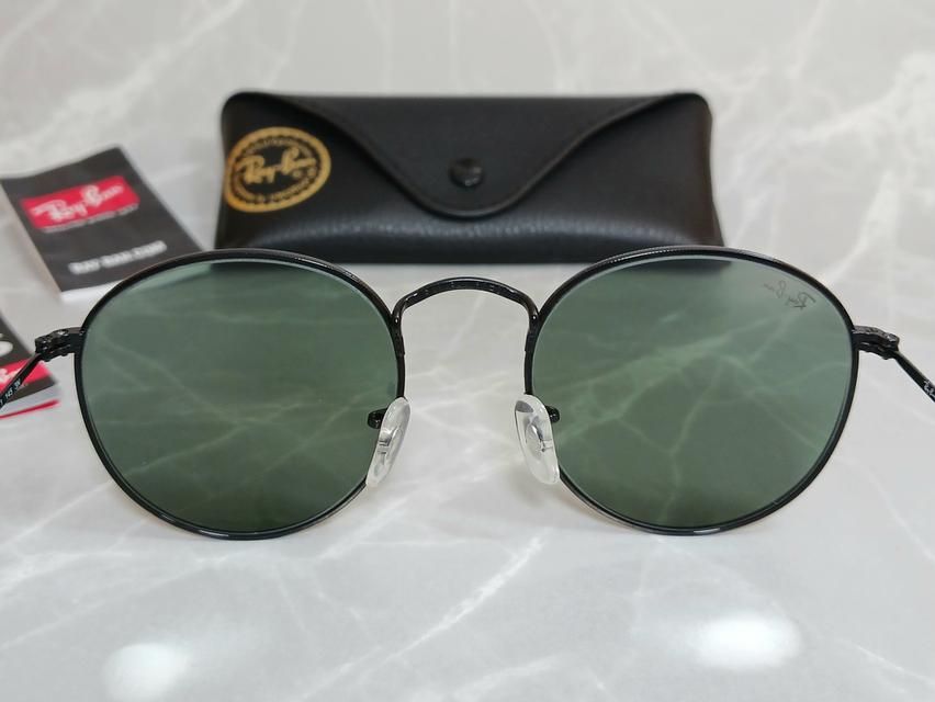 แว่นตาดำ Ray-Ban Roundmetal  7