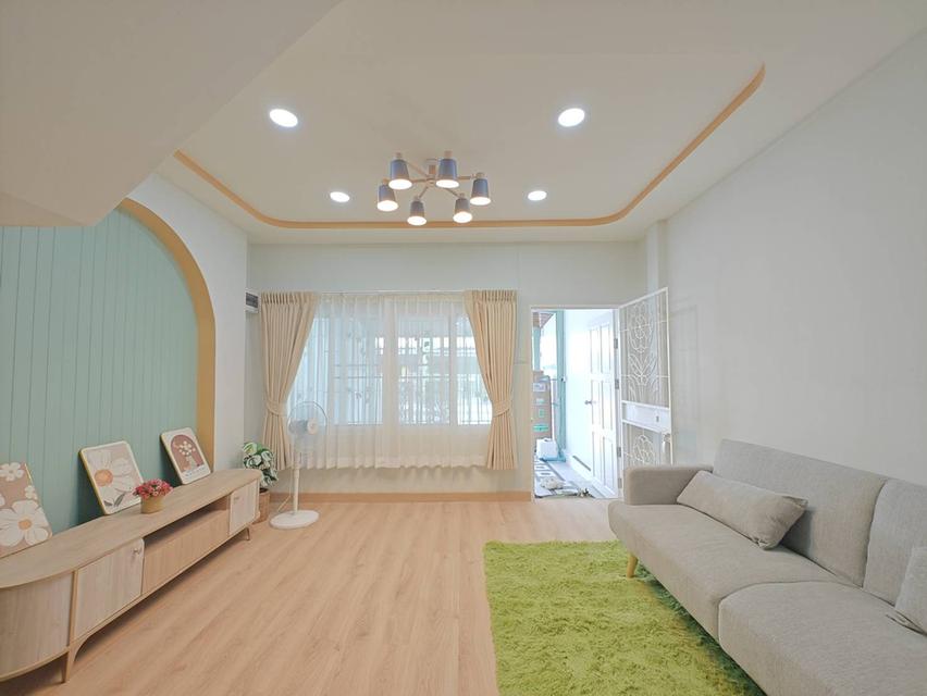 จินดาทาวน์ ถนนคู้บอน 27 ทาวน์เฮาส์ รีโนเวทใหม่ ทำเลคู้บอน 4