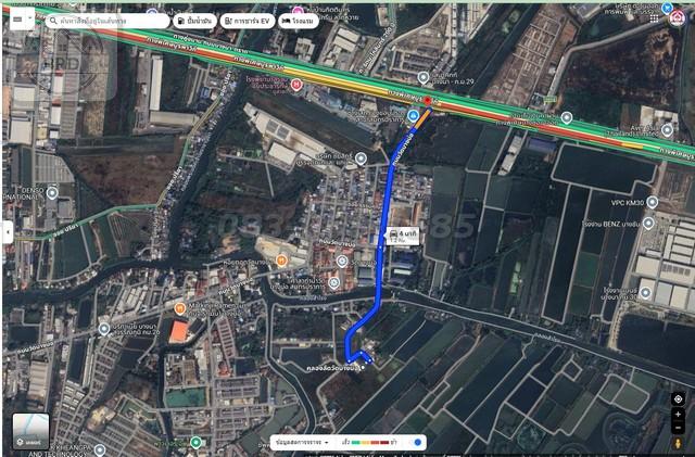 ขายถูกมาก ที่ดินสีส้ม ถนนบางนาตราด ซอยวัดบางบ่อ เนื้อที่ 2-2-7 ไร่ ขายวาละ 15,500 บาท บางบ่อ สมุทรปราการ