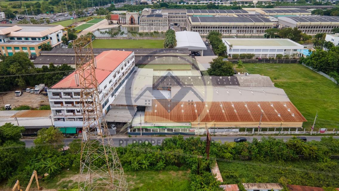ขาย ที่ดินพร้อมโรงงาน เนื้อที่ 10-3-40 ไร่ (4,340 ตร.ว.) ซอยคลองหลวง 8 ปทุมธานี 7