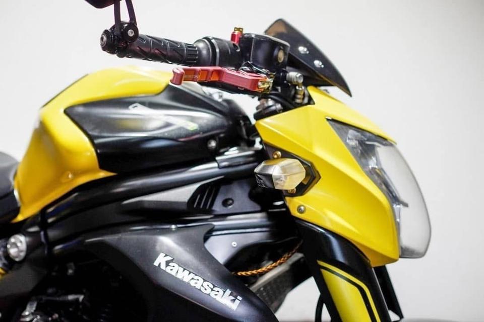 Kawasaki ER-6n สีเหลือง มือ 2 3