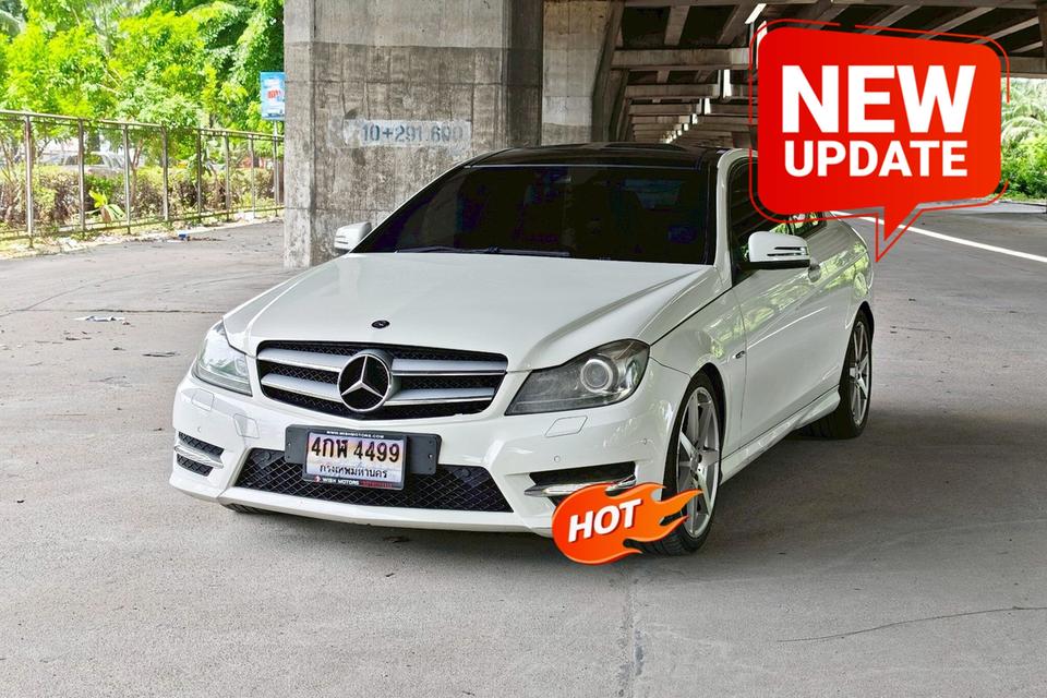 Mercedes-Benz C180 W204 Coupe AT ปี 2011