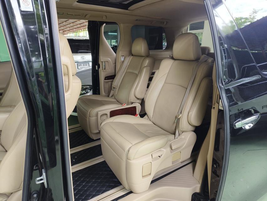 Toyota Vellfire 2.4 V ปี 2013  รุ่น คศ. 2009 14