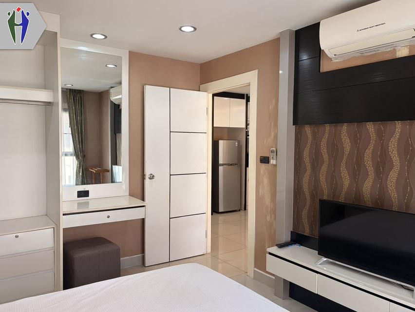 คอนโดเดอะบลูเรสซิเดนซ์ ให้เช่า 1 ห้องนอน 10,000 บาท/เดือน -	คอนโดขนาด 38 ตารางเมตร 1 ห้องนอน 1 ห้องน้ำ 1 ห้องนั่งเล่น พร้อมระเบียงกว้าง -	คอนโดนี้มีเฟ 7