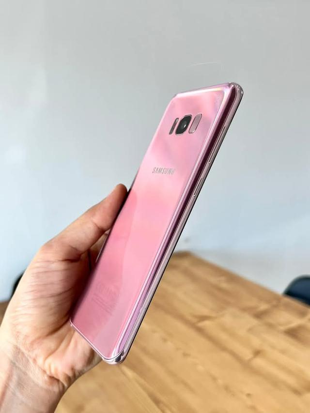 Samsung Galaxy S8 สีชมพู 7