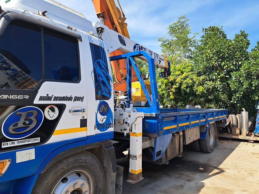 Hino รถบรรทุกติดเครน 5 ตัน ปี 2002 2