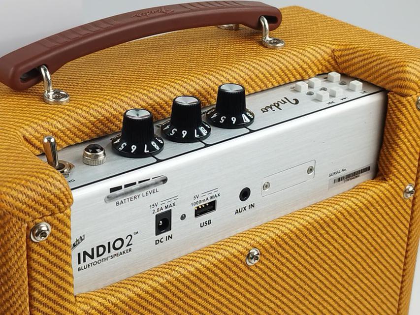 ขาย/แลก Fender Indio2 Tweed Buletooth Speaker ศูนย์ไทย สภาพใหม่มาก แท้ ครบยกกล่อง เพียง 7,990 บาท 3