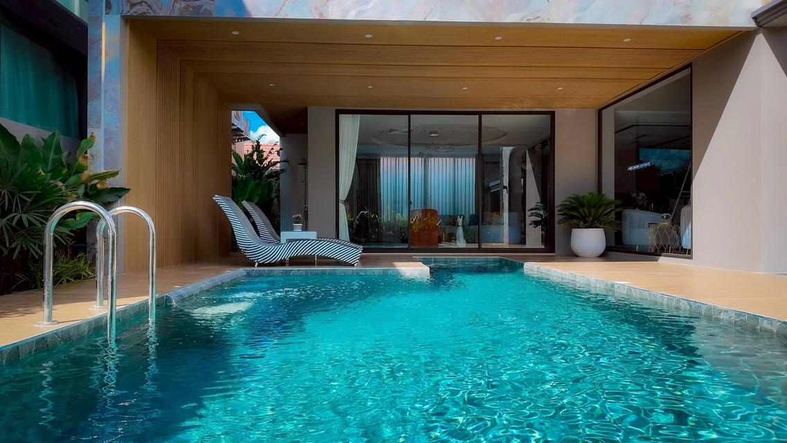 ขายบ้าน Pool Villa โซนมาบประชัน 126 ตารางวา 752 ตารางเมตร 5 ห้องนอน 7 ห้องน้ำ ดีไซน์หรู ทันสมัย 5