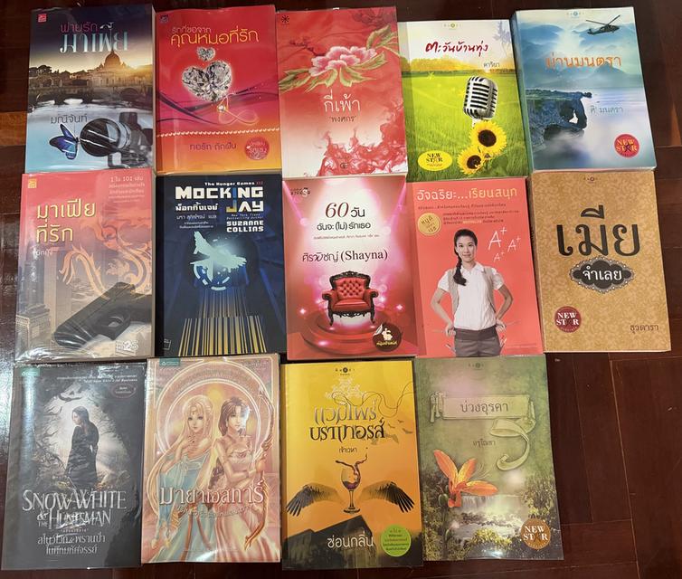 ขายนิยายดังจ้า ใหม่ทุกเล่ม อ่านแค่ครั้งเดียว