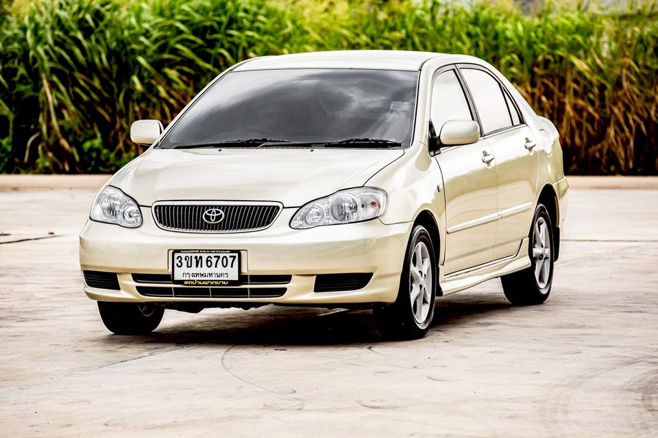 Toyota Altis 1.6 E ปี 2003 เกียร์ออโต้ รถสวยเดิม สภาพดีมากๆ ไม่เคยชน 