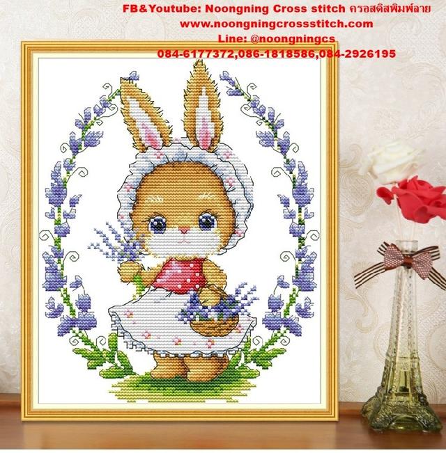 ร้าน Noongning Cross stitch ครอสติสพิมพ์ลาย จำหน่ายอุปกรณ์ครอสติส ภาพติดเพชร1352 5