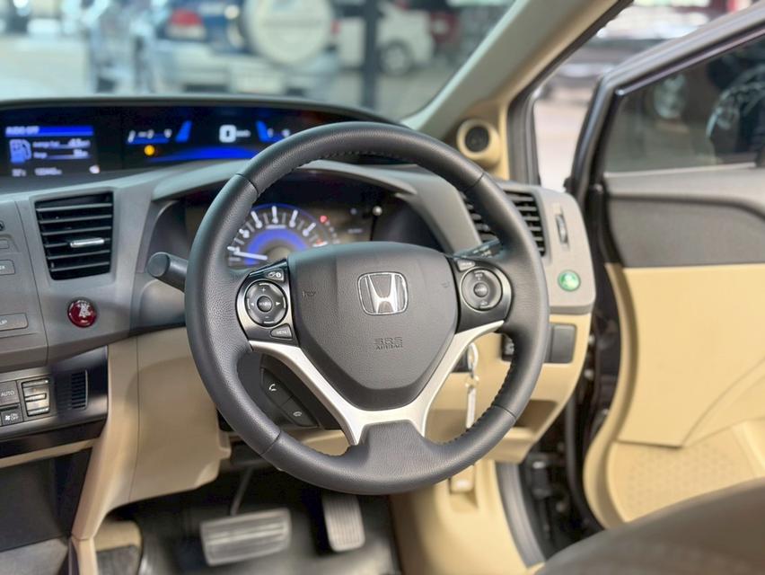HONDA CIVIC FB 1.8 EL ปี2013ออพชั่นแน่นเต็มคัน ตัวท็อปสุดในรุ่น พร้อมใช้งาน 6