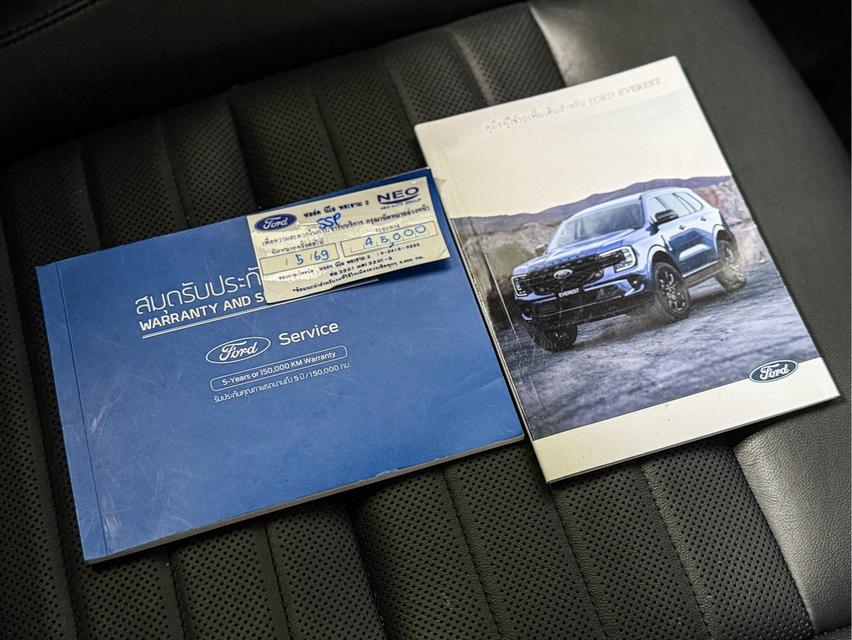 รหัสรถ WRT6263 2024 FORD EVEREST, 2.0 TURBO SPORT 9