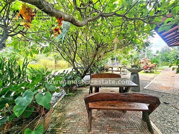 ที่ดินกาญจนบุรี 8-1-23 ไร่ พร้อมเรือนไทย + ร้านอาหาร + บึงบัว + บ่อปลาคราฟ และสิ่งปลูกสร้าง ร่มรื่น พร้อมดำเนินกิจการต่อ ห่างจากมอเตอร์เวย์ 6 กม.  4