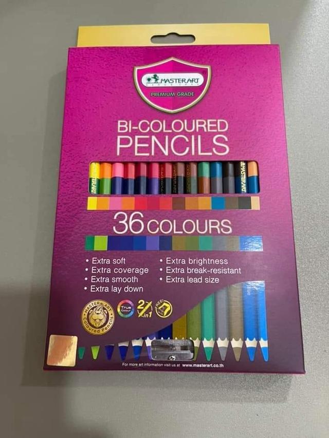 ดินสอสีไม้ มาสเตอร์อาร์ต 36 สี 3