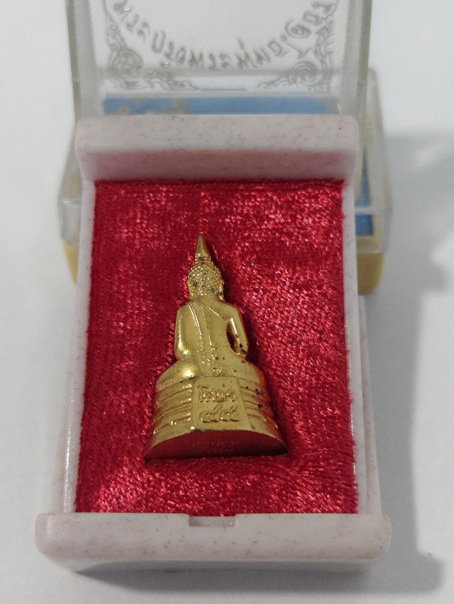 พระกริ่งลพ.โสธร พิมพ์ใหญ่ ปี๔๔เนื้อชุบทอง กริ่งดัง กล่องเดิม ประกันแท้ รูปที่ 6