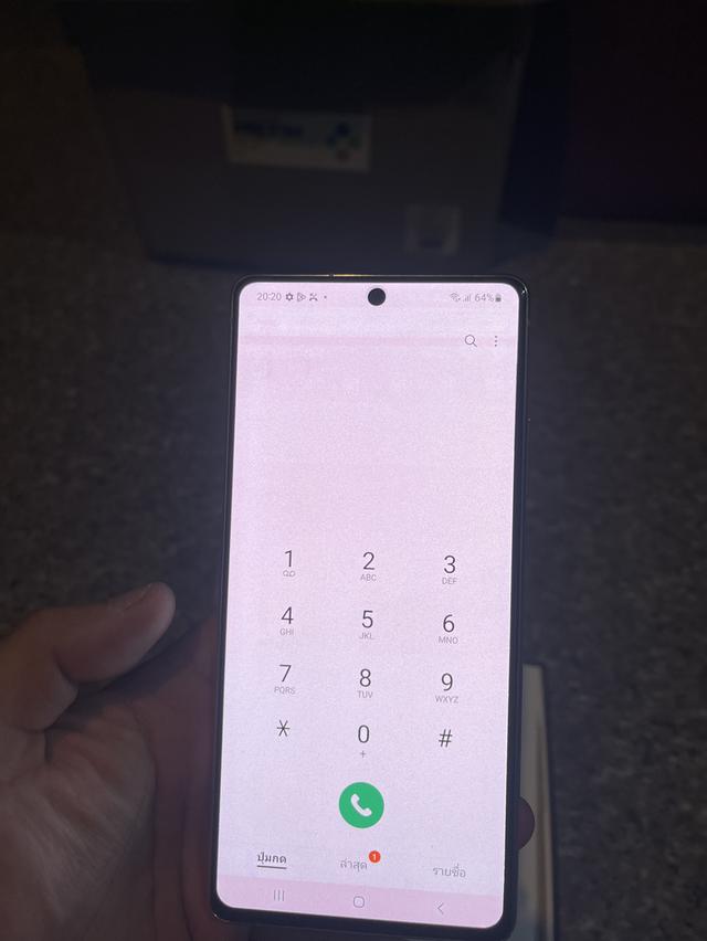 ขายSamsungS10LiteสีWhite128กิ๊กมีกล่องแถมเคสจุกๆใช้งานดีทุกๆฟังชั่นถูกๆ 7