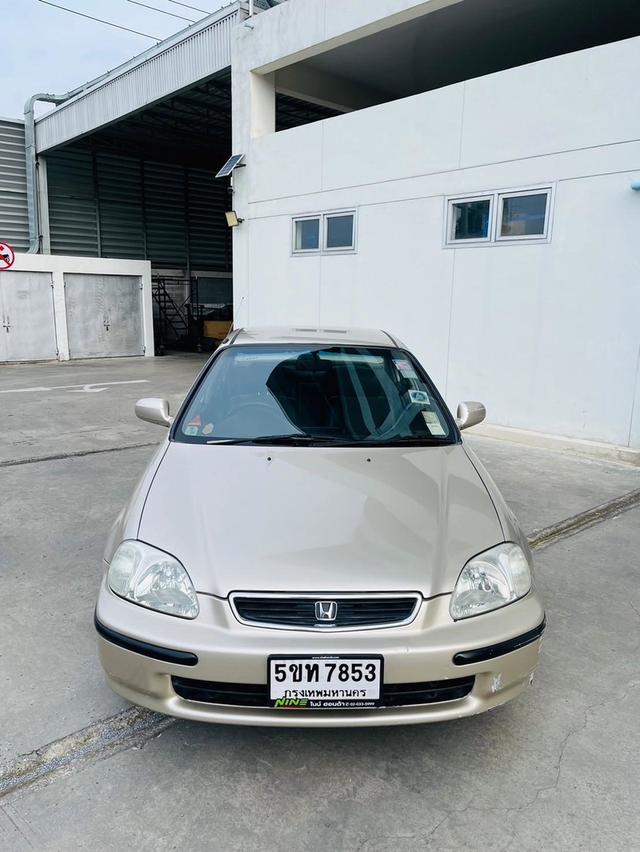 HONDA CIVIC 1.6EXi 1997 โฉมตาโต สีน้ำตาล