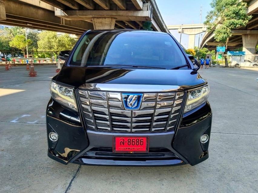 🚙🚐TOYOTA ALPHARD​ GF​ hybrid ปี​ 16 รหัส PEAT8686 3