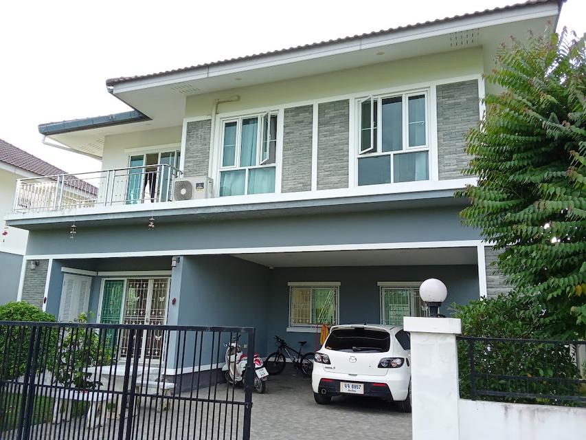 บ้านเดี่ยว 2ชั้น 3นอน 4น้ำ อยู่สันกำแพง เชียงใหม่ 1