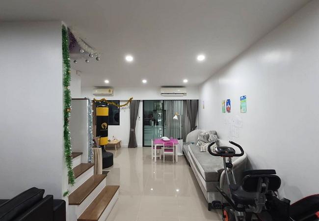 ขายทาวน์เฮ้าส์ หมู่บ้านพลีโน่ พหลโยธิน-วัชรพล เนื้อที่ 21.8 ตร.ว. 2 ชั้น 3 นอน 3 น้ำ 3