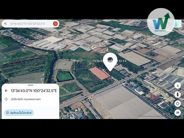 ที่ดินเปล่าถมแล้ว ติดถนนใหญ่ ใกล้โรงงานฮาตาริ (Hatari) แหล่งจ้างงานและชุมชน 7